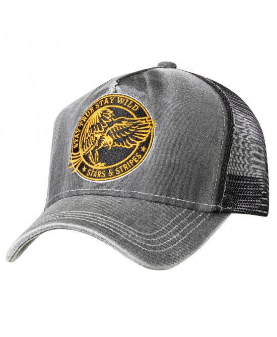 Trucker Hat - Stay Wild Grey