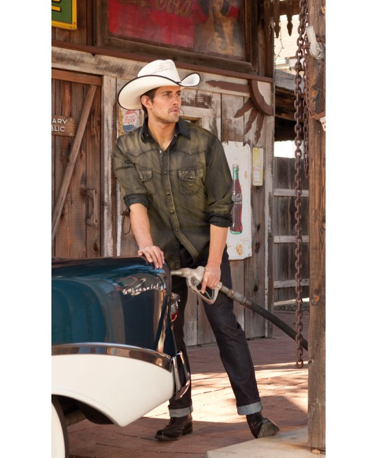 Stars & Stripes - Olive Green - Dave