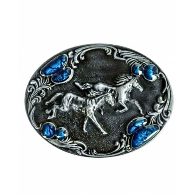 Belt Buckle - Wild Horses