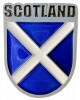 Belt Buckle - Scotland Flag Shield