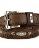 Mayura 338 Bovine Belt Brown Crazy Old Sadale