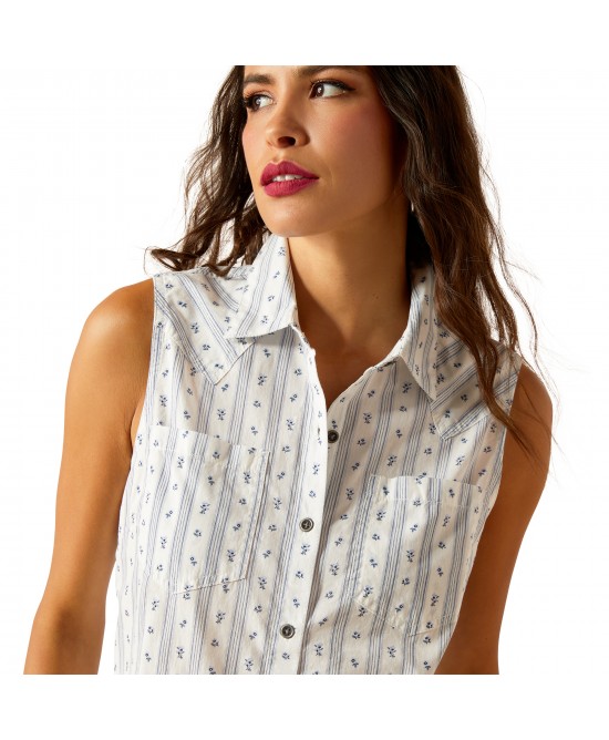 Ariat Floral Stripe Shirt