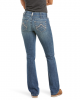 Ariat - R.E.A.L. Mid Rise Icon Stackable Straight Leg Jean