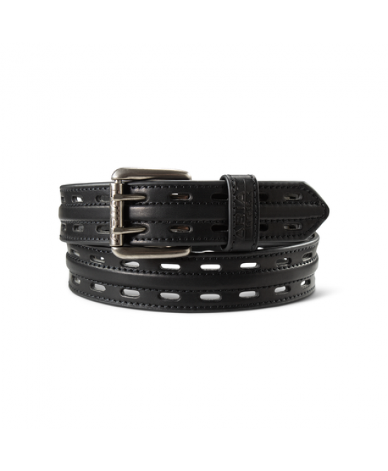 Leather Belt - Ariat Work Double Prong — Non-Removable Buckle