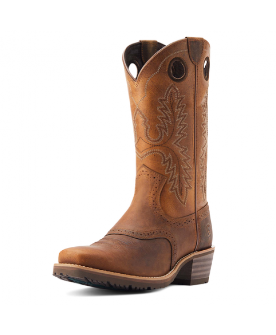 Ariat -  Hybrid Roughstock Square Toe Cowboy Boot
