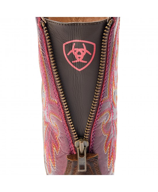 Ariat - Round Up Back Zip Western Boot