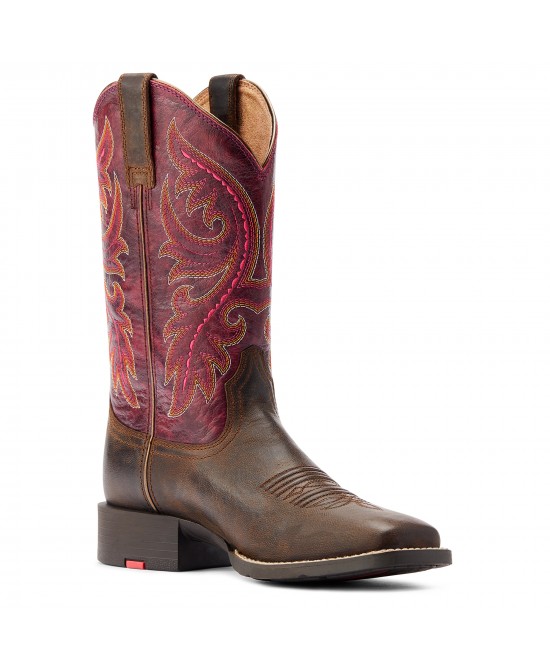 Ariat - Round Up Back Zip Western Boot