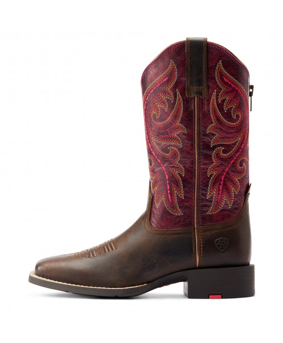 Ariat - Round Up Back Zip Western Boot