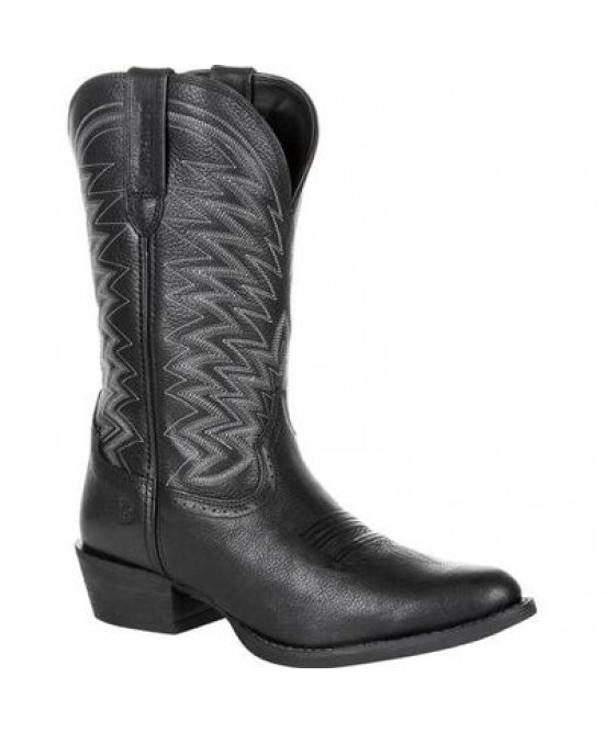 Durango - Rebel Frontier™ Black Western R-Toe Boot 