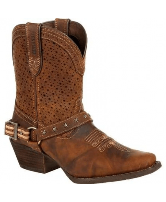 Durango - Crush™ Women's Brown Ventilated Ankle Western Boot