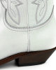 Mayura 1920 Western Biker Boot White