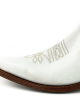 Mayura 1920 Western Biker Boot White