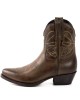 Mayura 2374 Dark Brown Ladies Cowboy Ankle Boots