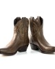 Mayura 2374 Dark Brown Ladies Cowboy Ankle Boots