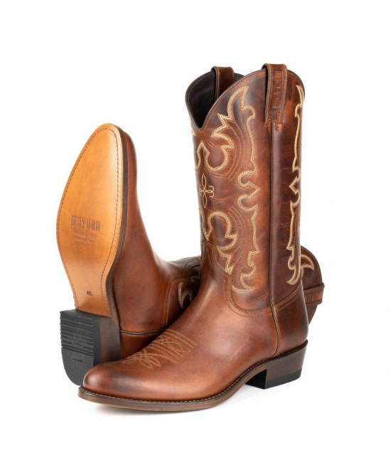 Mayura Denver Cowboy Boot Castano