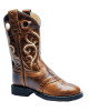 2 Tone Brown Cowboy Boot