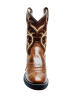 2 Tone Brown Cowboy Boot