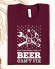 Rootin' Tootin' Tees - Ain't Nothing A Beer Can't Fix Red