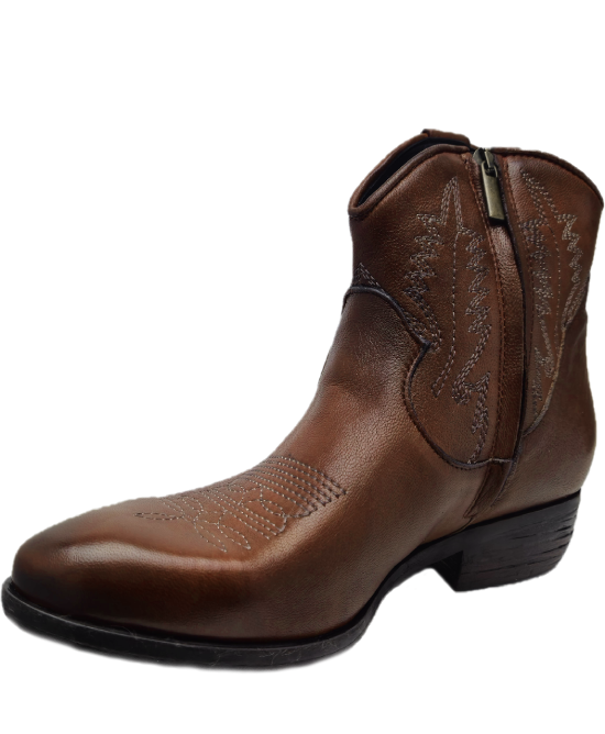 Zoe - Buffalo Ankle Brown