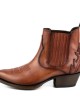 Mayura 2487 Marilyn Cognac Ladies Cowboy Ankle Boots