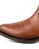 Mayura 2487 Marilyn Cognac Ladies Cowboy Ankle Boots