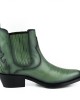 Mayura 2487 Marilyn Green Ladies Cowboy Ankle Boots