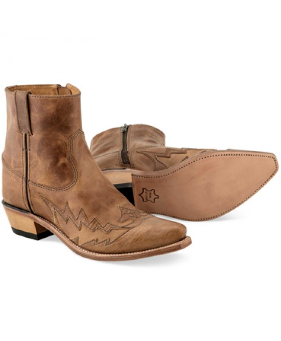 Old West - Men's Cowboy Boots - MF1512 - EE WIDE FIT